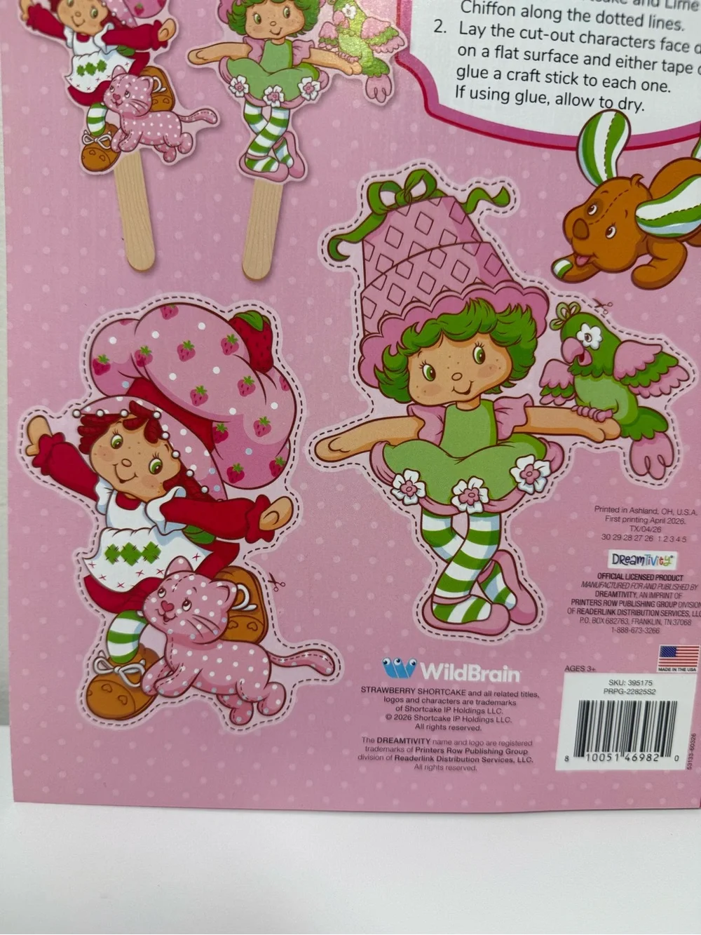 Strawberry Shortcake Coloring & Activity Book Berry Cute